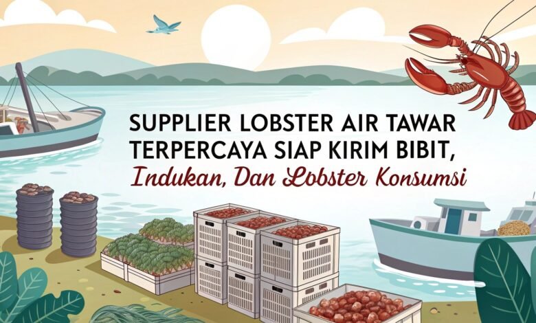 Supplier Lobster Air Tawar Terpercaya – Siap Kirim Bibit, Indukan, Dan Lobster Konsumsi Supplier Lobster Air Tawar Terpercaya Siap Kirim